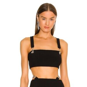 Michael Costello Isabetta Crop Top